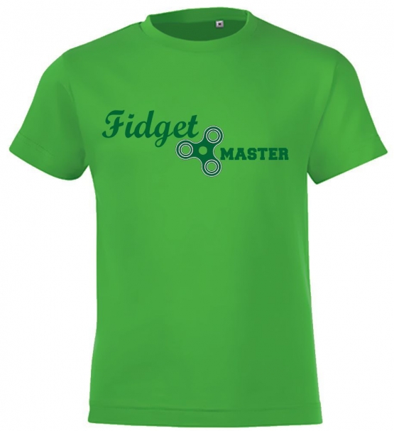 FIDGET MASTER ! Kinder T-Shirt Kids Gr.128 - 164 cm Fidget Spinner