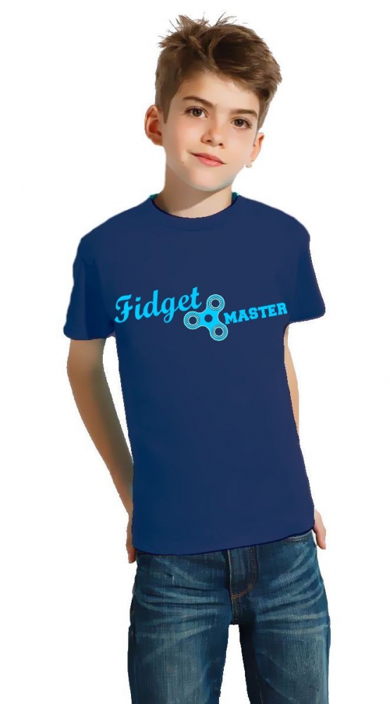 FIDGET MASTER ! Kinder T-Shirt Kids Gr.128 - 164 cm Fidget Spinner