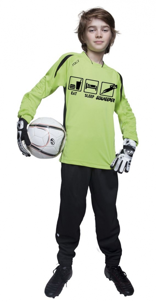 Torwart EAT SLEEP TORWART Kinder und Erwachsene Fußball Trikot Torwarttrikot Kids 6-8 Jahre, 10-12 Jahre, S M L/XL XXL