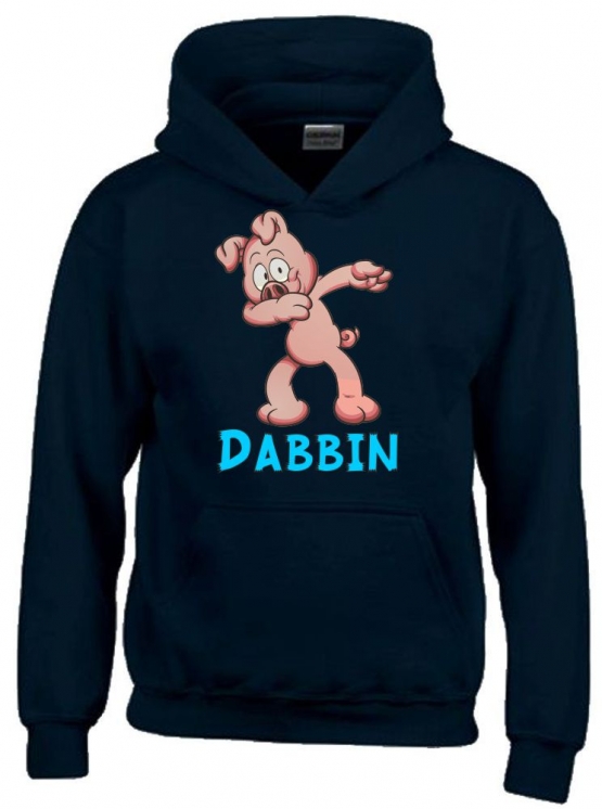 DABBIN FERKEL ! Kinder HOODIE Sweatshirt mit Kapuze Kids Gr.128 - 164 cm Dabbing