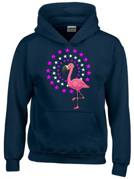 FLAMINGO STARS - FLAMINGO Sterne Kids Gr.116 128 140 152 cm Einschulung, erster Schultag, 1. Klasse, Kindergartenabschieds Shirt