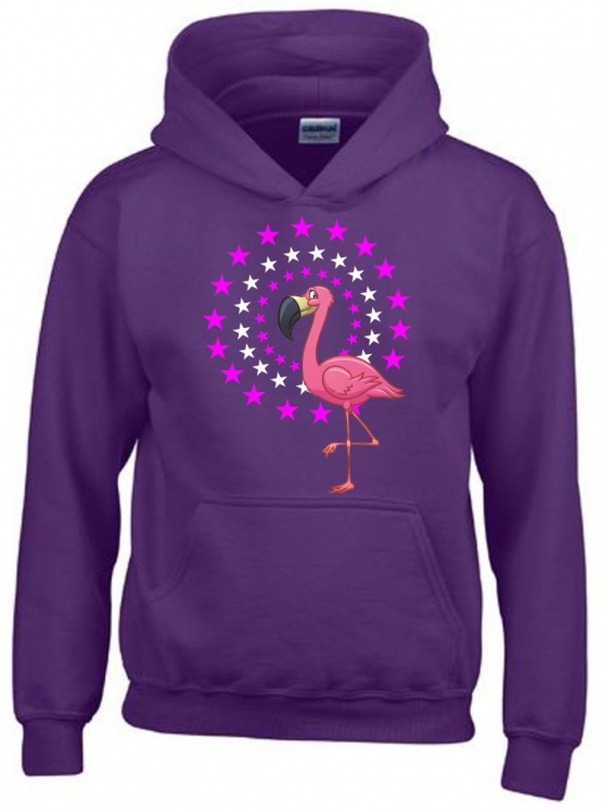 FLAMINGO STARS - FLAMINGO Sterne Kids Gr.116 128 140 152 cm Einschulung, erster Schultag, 1. Klasse, Kindergartenabschieds Shirt