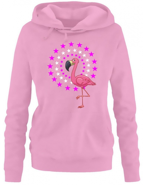 FLAMINGO STARS ! Unicorn Damen Hoodie - Sweatshirt mit Kapuze Gr.S M L XL XXL schenken Birthday Party Feiern