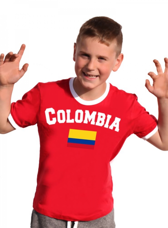 WM 2018 Fußball alle Nationen Kinder T-Shirt Trikot  Deutschland England Frankreich Brasilien... alle 30 Länder Gr.128 140 152 164 176 cm