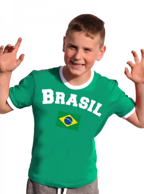 WM 2018 Fußball alle Nationen Kinder T-Shirt Trikot  Deutschland England Frankreich Brasilien... alle 30 Länder Gr.128 140 152 164 176 cm