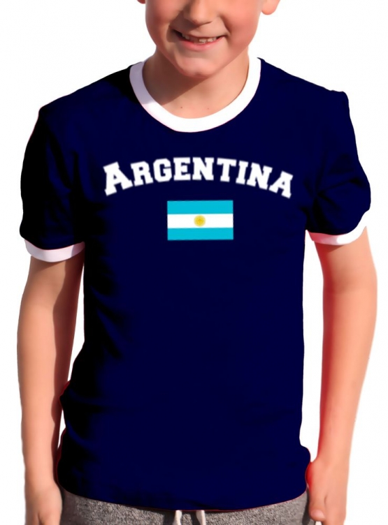 WM 2018 Fußball alle Nationen Kinder T-Shirt Trikot  Deutschland England Frankreich Brasilien... alle 30 Länder Gr.128 140 152 164 176 cm