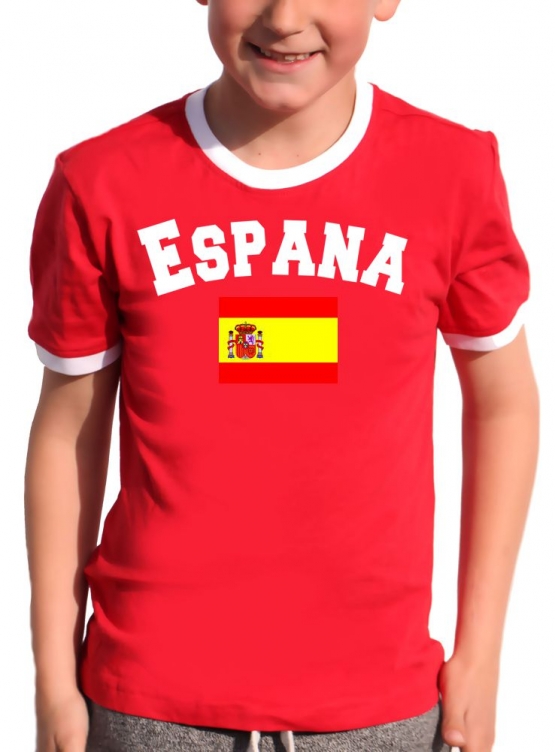 WM 2018 Fußball alle Nationen Kinder T-Shirt Trikot  Deutschland England Frankreich Brasilien... alle 30 Länder Gr.128 140 152 164 176 cm