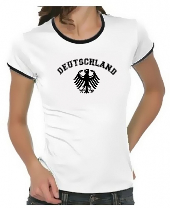 WM 2018 Fußball alle Nationen Damen T-Shirt Trikot S-XXL Deutschland England Frankreich Brasilien... alle 32 Länder