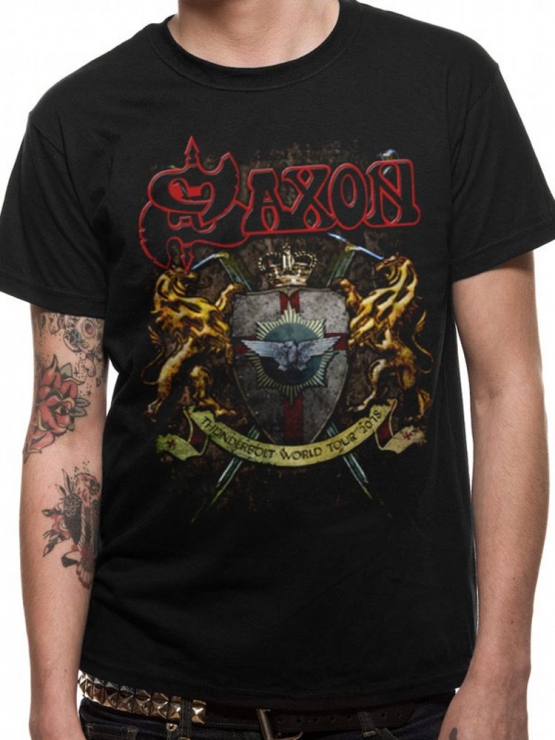 SAXON THUNDERBOLT ORIGINAL schwarz Grössen S M L XL 2XL