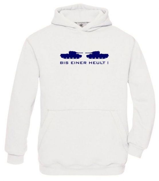 Bis einer heult ! Hoodie Sweatshirt mit Kapuze Gr. 116 128 140 152 164 cm