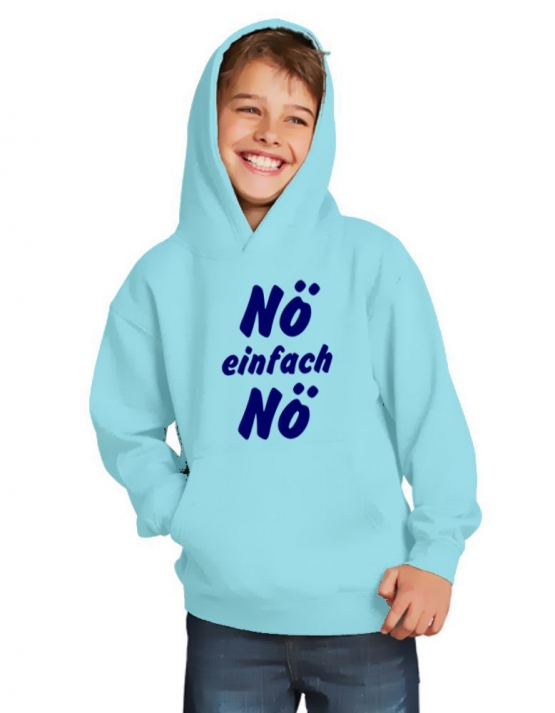 NÖ einfach NÖ ! Hoodie Sweatshirt mit Kapuze Gr. 116 128 140 152 164 cm