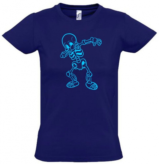 Dabbing Skelett T-Shirt Gr. 116 128 140 152 164 cm