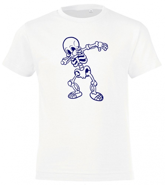 Dabbing Skelett T-Shirt Gr. 116 128 140 152 164 cm