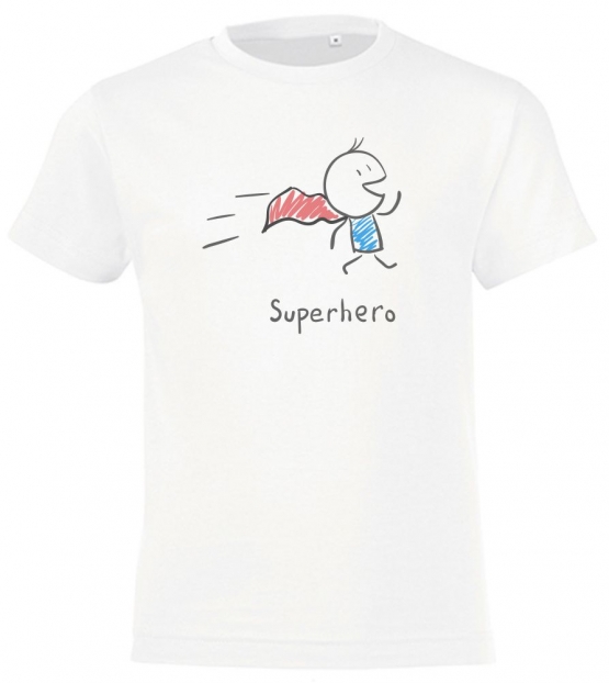 SUPERHERO ! Hoodie Sweatshirt mit Kapuze, T-Shirt oder Strampler Gr. 116 128 140 152 164 cm