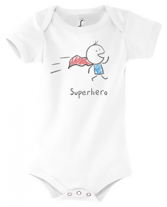 SUPERHERO ! Hoodie Sweatshirt mit Kapuze, T-Shirt oder Strampler Gr. 116 128 140 152 164 cm