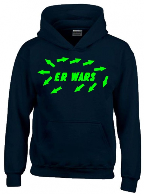 ER WARS ! Hoodie Sweatshirt mit Kapuze Gr. 116 128 140 152 164 cm