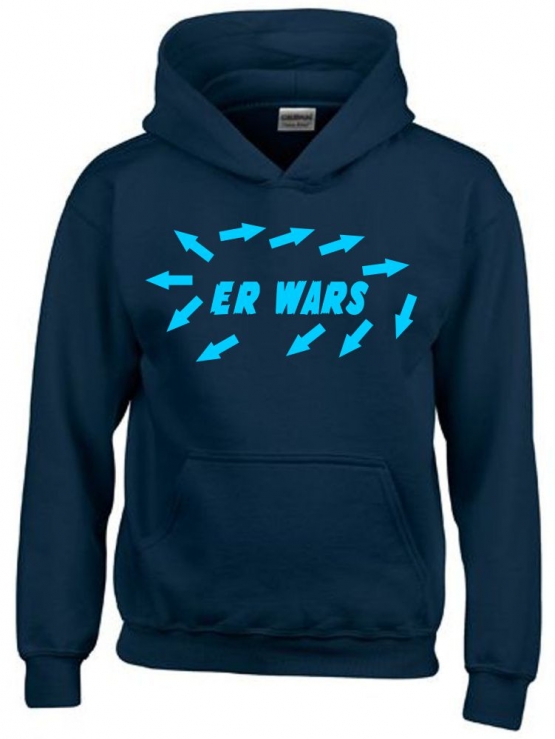 ER WARS ! Hoodie Sweatshirt mit Kapuze Gr. 116 128 140 152 164 cm