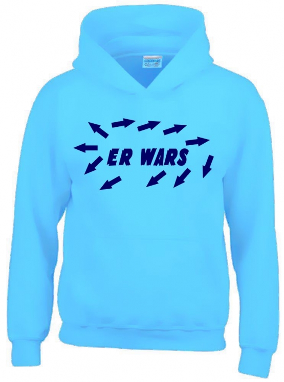 ER WARS ! Hoodie Sweatshirt mit Kapuze Gr. 116 128 140 152 164 cm