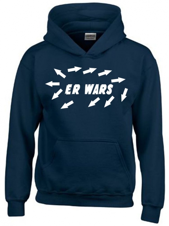 ER WARS ! Hoodie Sweatshirt mit Kapuze Gr. 116 128 140 152 164 cm