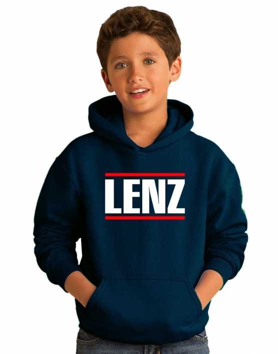 LENZ - chillen - sich nen Lenz machen schwarz oder dunkelblau Hoodie Sweatshirt mit Kapuze oder T-Shirt Gr. S M L XL XXL 3XL und Kinder 152 164 cm