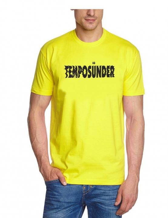 TEMPOSÜNDER  T-Shirt gelb S - XXL