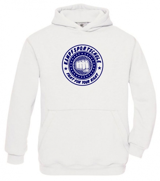 Kampfsportschule ! Hoodie Sweatshirt mit Kapuze Gr. 116 128 140 152 164 cm E-Scooter