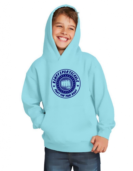 Kampfsportschule ! Hoodie Sweatshirt mit Kapuze Gr. 116 128 140 152 164 cm E-Scooter