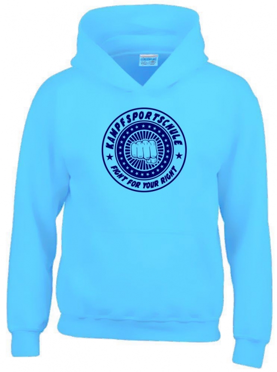 Kampfsportschule ! Hoodie Sweatshirt mit Kapuze Gr. 116 128 140 152 164 cm E-Scooter