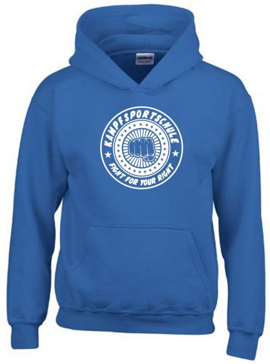 Kampfsportschule ! Hoodie Sweatshirt mit Kapuze Gr. 116 128 140 152 164 cm E-Scooter