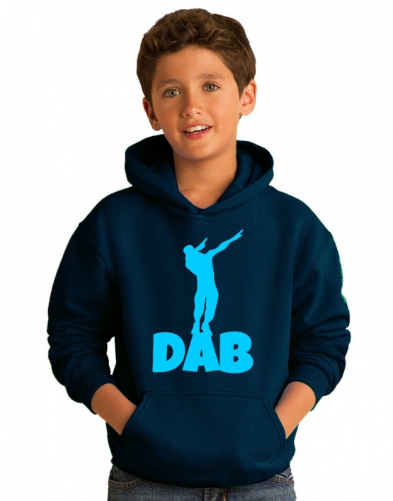 DAB DANCE Hoodie Sweatshirt mit Kapuze Gr. 116 128 140 152 164 cm