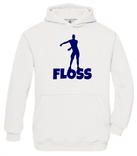 FLOSS Hoodie Sweatshirt mit Kapuze Gr. 116 128 140 152 164 cm