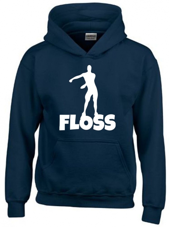 FLOSS Hoodie Sweatshirt mit Kapuze Gr. 116 128 140 152 164 cm