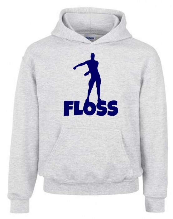 FLOSS Hoodie Sweatshirt mit Kapuze Gr. 116 128 140 152 164 cm