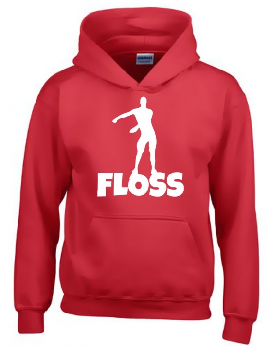 FLOSS Hoodie Sweatshirt mit Kapuze Gr. 116 128 140 152 164 cm