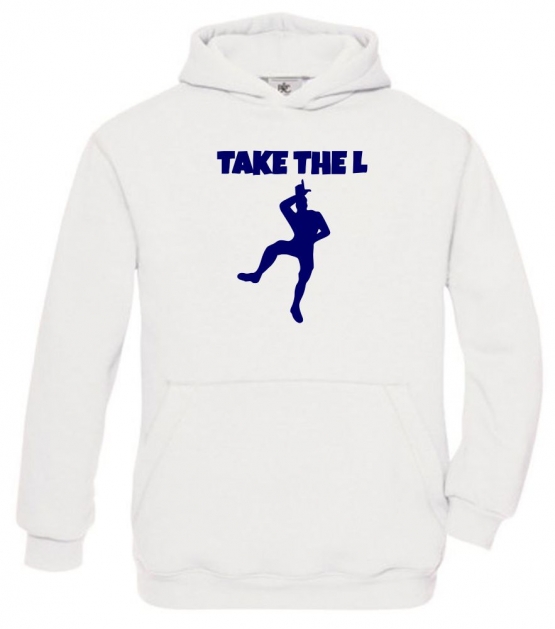 TAKE THE L Hoodie Sweatshirt mit Kapuze Gr. 116 128 140 152 164 cm