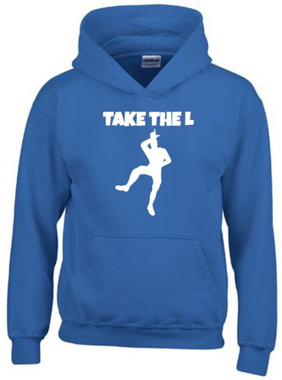 TAKE THE L Hoodie Sweatshirt mit Kapuze Gr. 116 128 140 152 164 cm