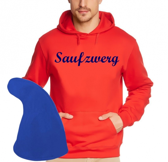 ZWERGEN  Kostüm Partyzwerg Giftzwerg Flirtzwerg vers. zur Auswahl Hoodie Gruppenkostüm Gr.S M L XL XXL 3XL 4XL 5XL