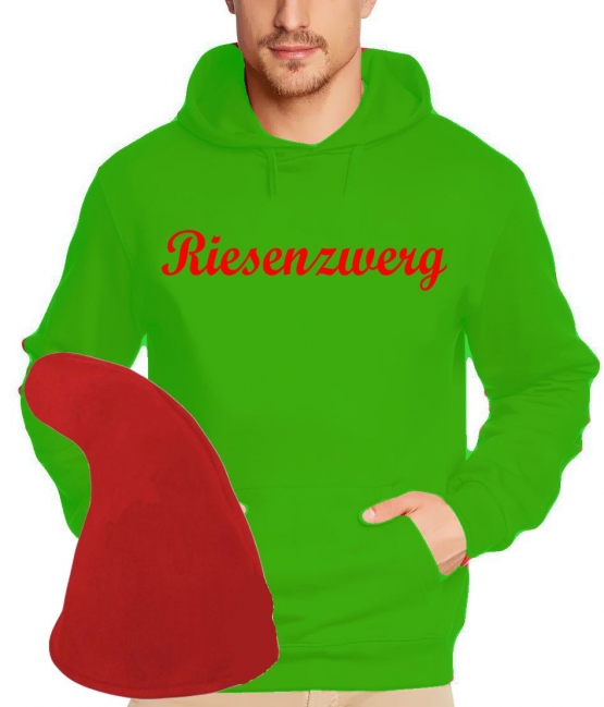 ZWERGEN  Kostüm Partyzwerg Giftzwerg Flirtzwerg vers. zur Auswahl Hoodie Gruppenkostüm Gr.S M L XL XXL 3XL 4XL 5XL