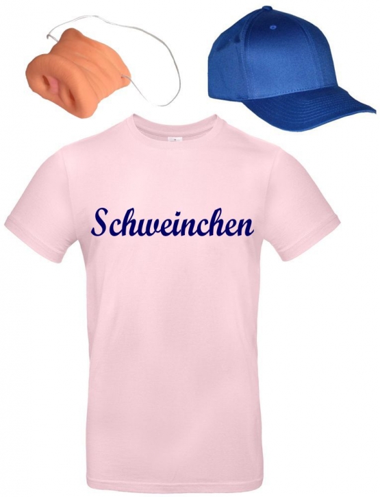 Schweine Kostüm Partyschwein Feierschwein Laberschwein Kampfschwein Glücksschwein vers. zur Auswahl  Gruppenkostüm Gr.S M L XL XXL 3XL