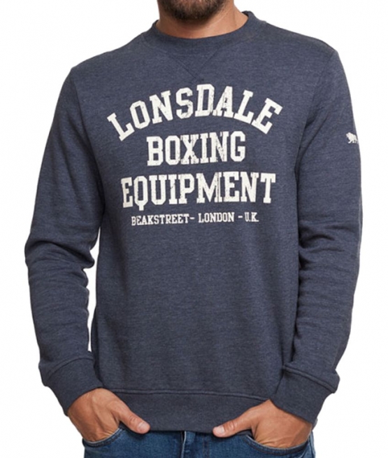 Lonsdale London Boxing Equipment  Sweatshirt  blau-meliert  Gr. S M L XL XXL