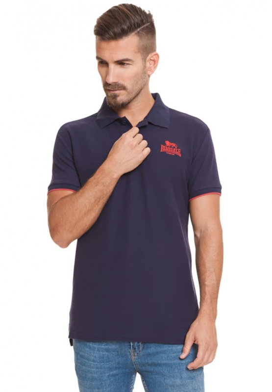 Lonsdale London Poloshirt Navy  Gr. S M L XL XXL