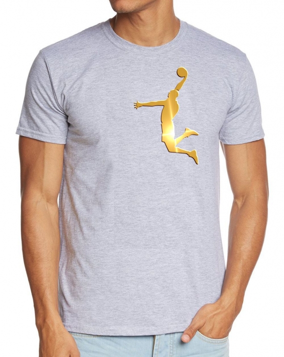 DUNK Basketball Slam Dunkin Erwachsenen T-Shirt Gr.S M L XL XXL 3XL 4XL 5XL