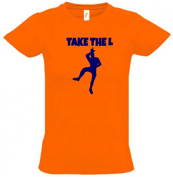 TAKE THE L T-Shirt Gr. 116 128 140 152 164 cm