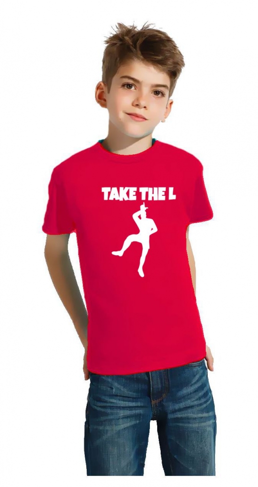 TAKE THE L T-Shirt Gr. 116 128 140 152 164 cm