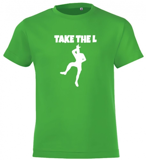 TAKE THE L T-Shirt Gr. 116 128 140 152 164 cm