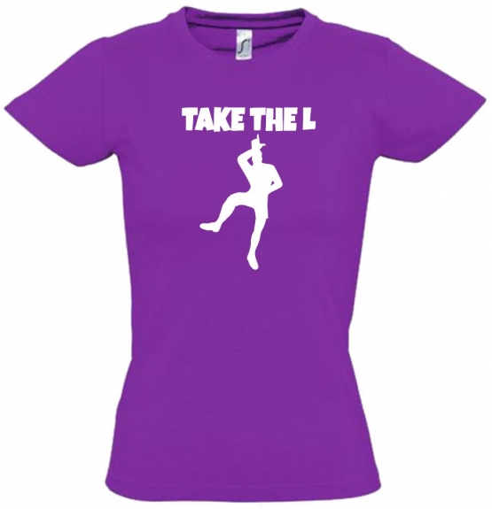 TAKE THE L T-Shirt Gr. 116 128 140 152 164 cm