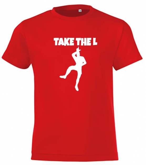 TAKE THE L T-Shirt Gr. 116 128 140 152 164 cm