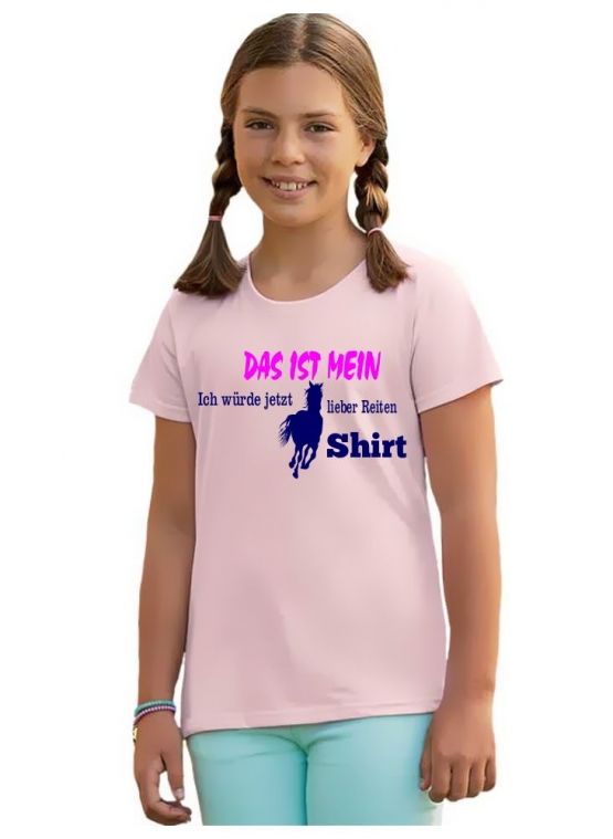 Das ist mein ich würde jetzt lieber Reiten Shirt ! T-SHIRT Gr. 116 128 140 152 164 cm und Damen XS S M L XL