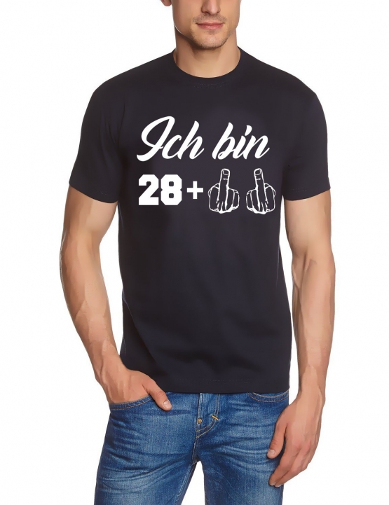 ICH BIN 28 + 2 Jahre alt !  ORIGINAL schwarz Grössen S M L XL 2XL