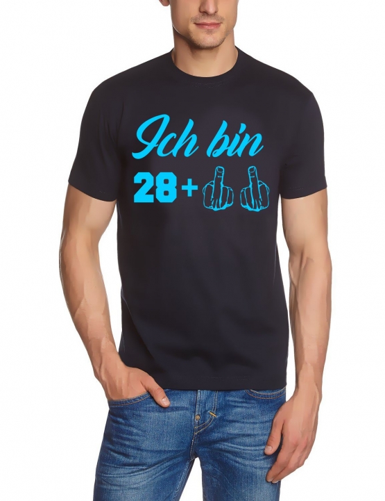 ICH BIN 28 + 2 Jahre alt !  ORIGINAL schwarz Grössen S M L XL 2XL